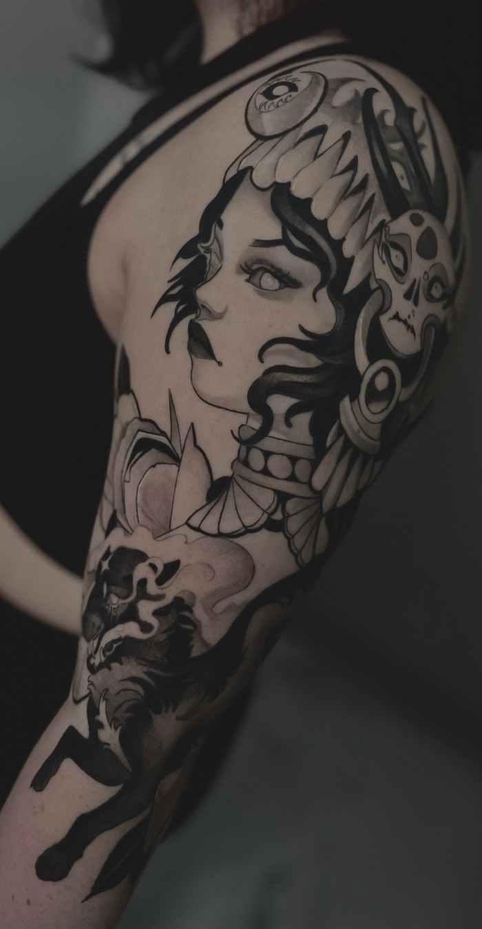 Egle Samoilovaite • Crafting Unique Neo-Traditional Black Works 17 May 2025