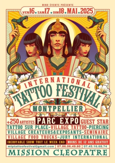 Montpellier Tattoo Convention (2026) 9 May 2026