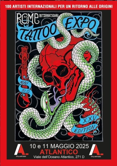 Roma Tattoo Expo #26 (2026) 9 May 2026