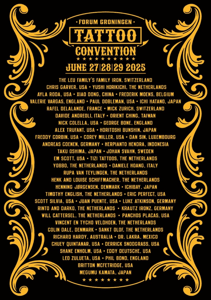 Forum Groningen Tattoo Convention 24 June 2025