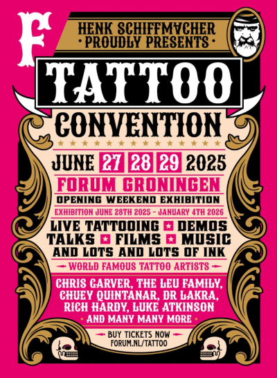 Forum Groningen Tattoo Convention 24 June 2025