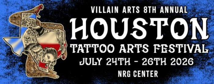 Houston Tattoo Arts Festival #8 24 July 2026