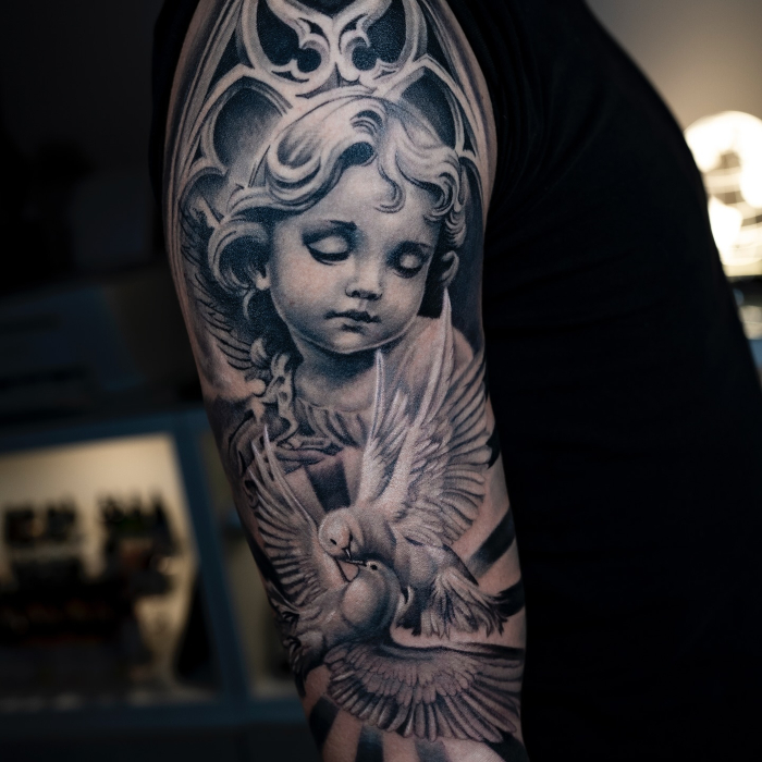 Jacopo Giorgi • Black & Grey Realism Inspired by Oil Paintings 27 June 2025