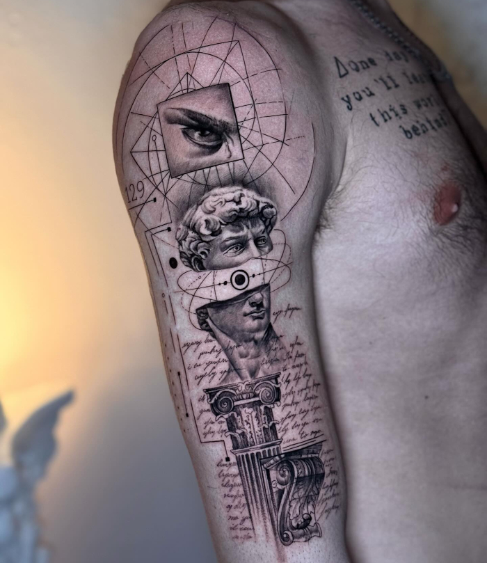 Jacopo Giorgi • Black & Grey Realism Inspired by Oil Paintings 27 June 2025