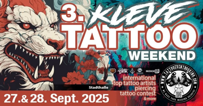 Kleve Tattoo Weekend 27 September 2025