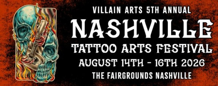 Nashville Tattoo Arts Festival (2026) Nashville Tattoo Arts Festival (2026) 14 August 2026