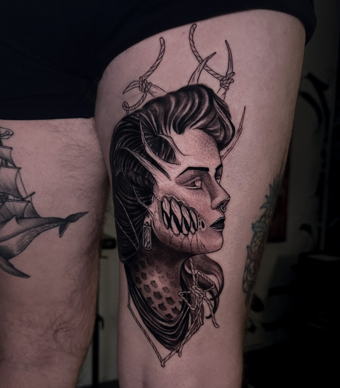 Arsen Nikolenko • The Art of Blackwork Controlled Chaos 23 July 2025