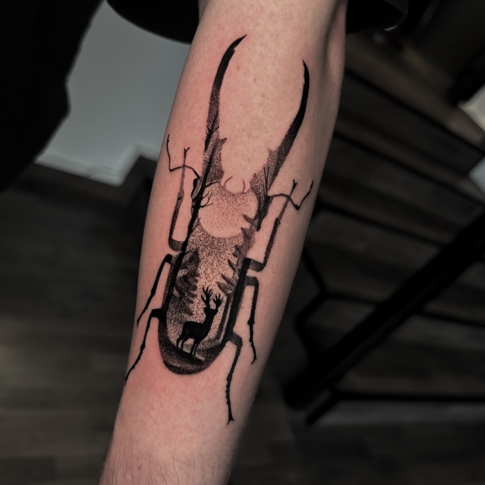 Arsen Nikolenko • The Art of Blackwork Controlled Chaos 23 July 2025