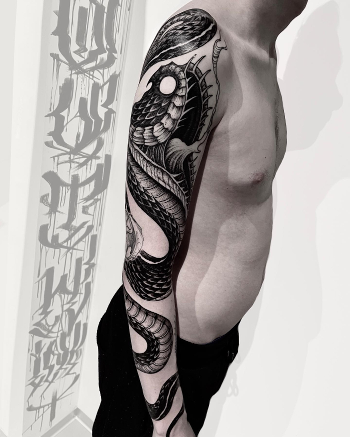 Cino • Visioni Oscure e Blackwork Freehand dall’Italia 31 July 2025