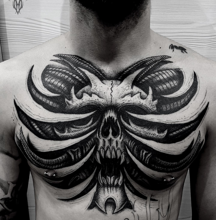 Cino • Visioni Oscure e Blackwork Freehand dall’Italia 31 July 2025