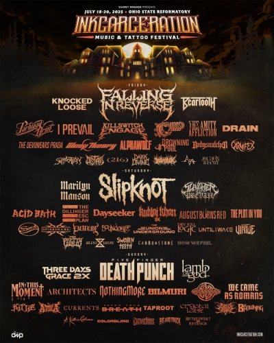 Inkcarceration Festival (2026) 18 July 2026