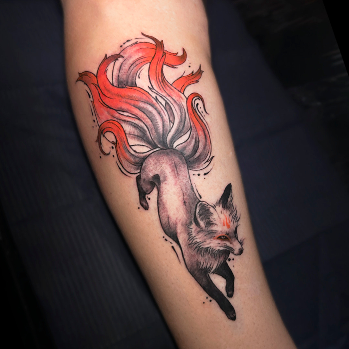 Kaorukel • Impact Color Tattoos, Influenced by Japanese Art & Anime 1 August 2025
