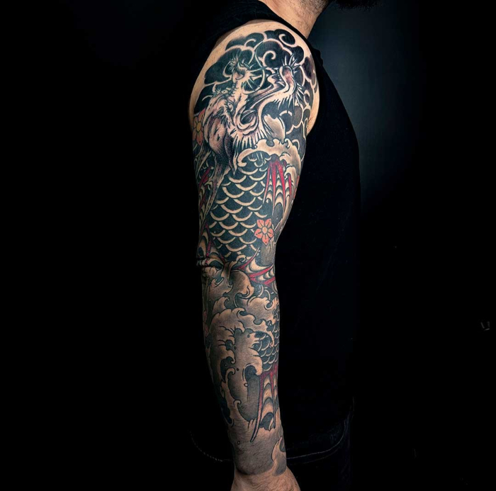 Kaorukel • Impact Color Tattoos, Influenced by Japanese Art & Anime 1 August 2025