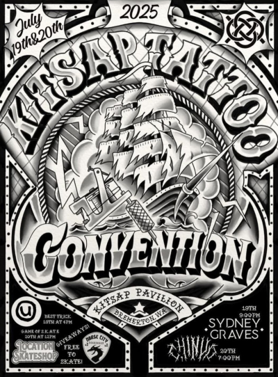 Kitsap Tattoo Convention 19 July 2025