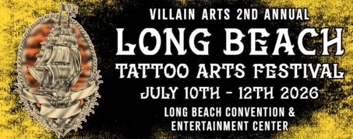 Long Beach Tattoo Arts Festival 10 July 2026