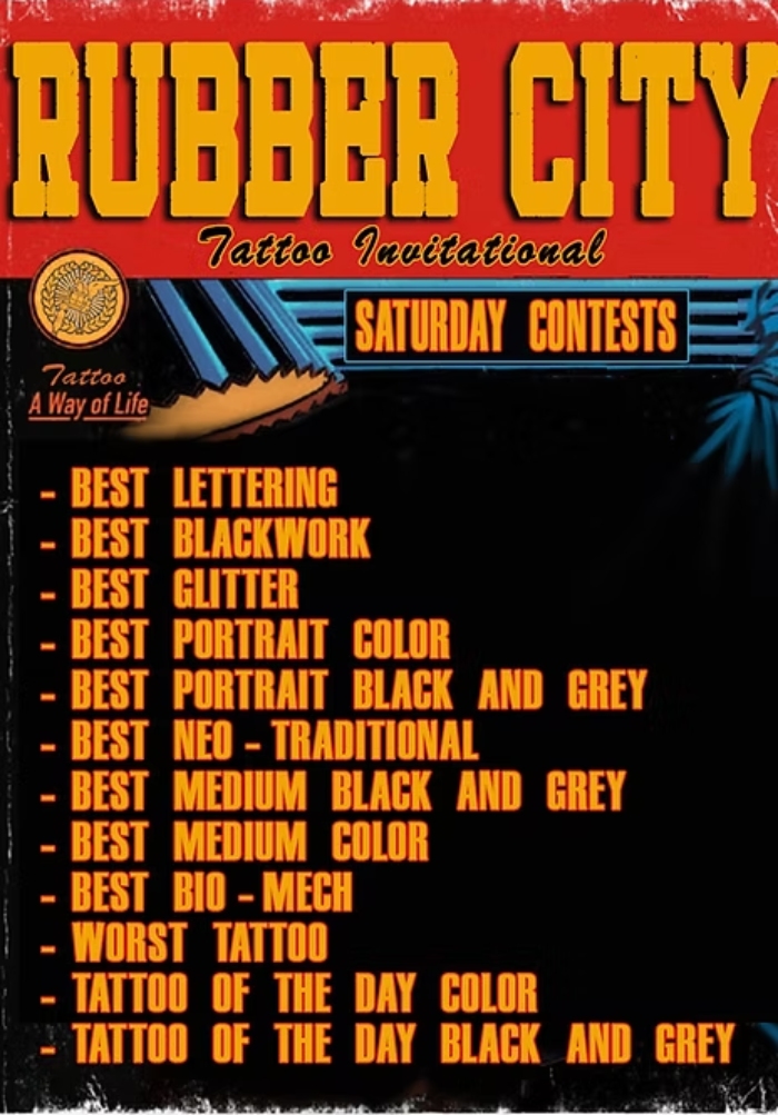 Rubber City Tattoo Invitational #4 Rubber City Tattoo Invitational #4 25 July 2025