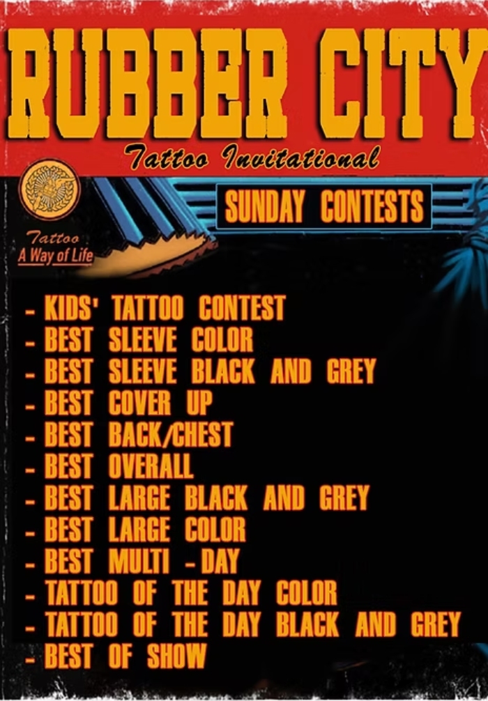 Rubber City Tattoo Invitational #4 Rubber City Tattoo Invitational #4 25 July 2025