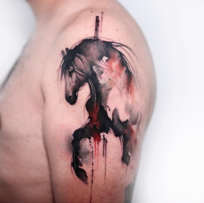 Abdullah Çelik • Crafting Stories on Skin with Abstract and Watercolor Ink 27 August 2025