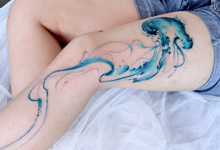 Abdullah Çelik • Crafting Stories on Skin with Abstract and Watercolor Ink 27 August 2025