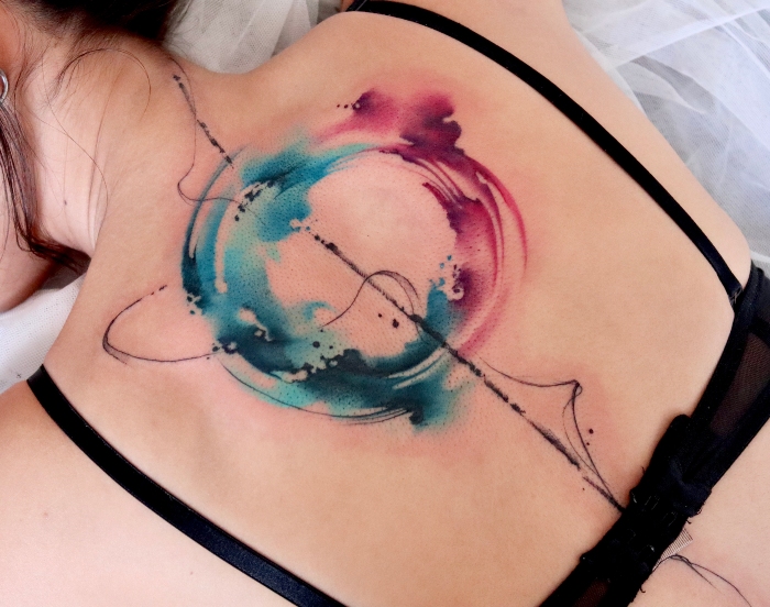 Abdullah Çelik • Crafting Stories on Skin with Abstract and Watercolor Ink 27 August 2025