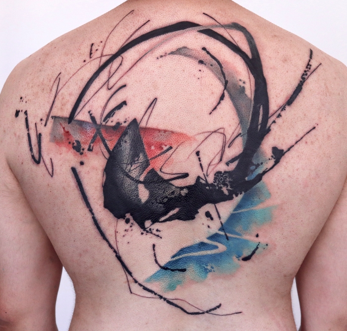 Abdullah Çelik • Crafting Stories on Skin with Abstract and Watercolor Ink 27 August 2025