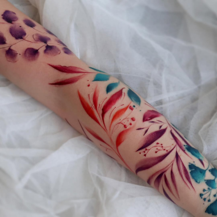 Abdullah Çelik • Crafting Stories on Skin with Abstract and Watercolor Ink 27 August 2025