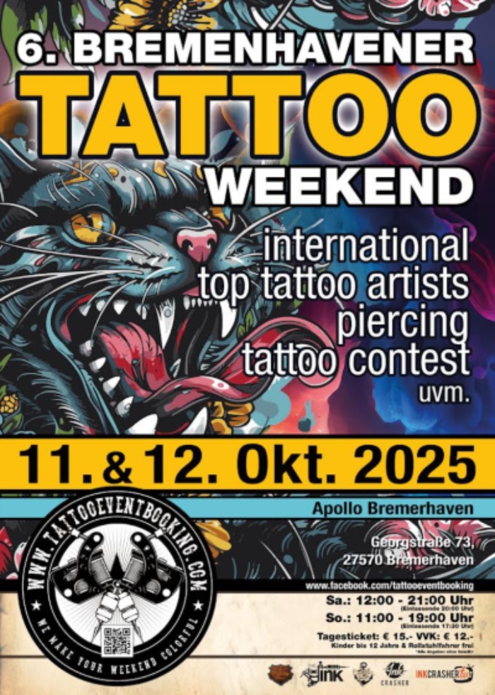 Bremenhavener Tattoo Weekend 11 October 2025