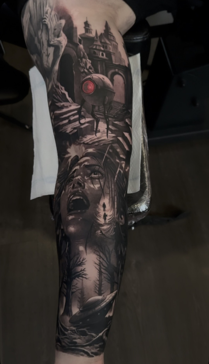 Ivan Ekser • Black & Grey Realism Meets Sci-Fi 21 August 2025