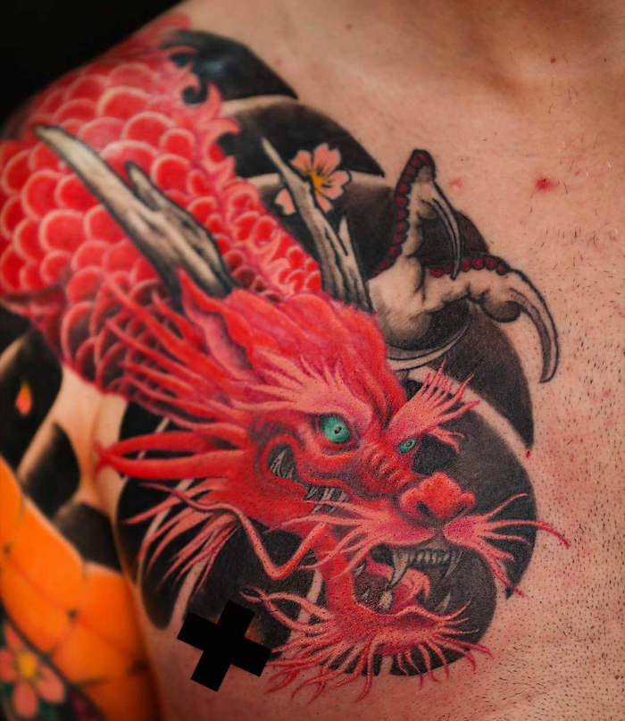 Kaorukel • Impact Color Tattoos, Influenced by Japanese Art & Anime 1 August 2025