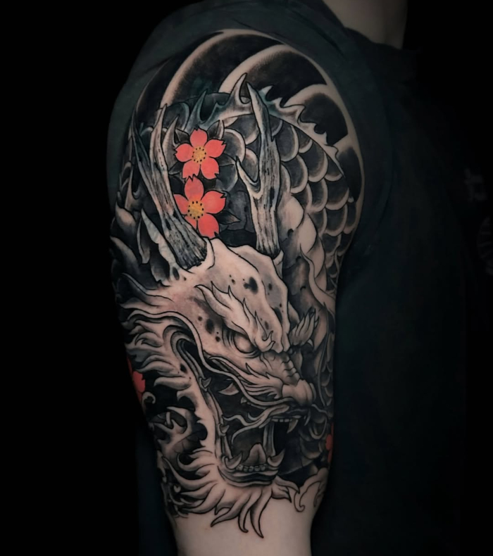 Kaorukel • Impact Color Tattoos, Influenced by Japanese Art & Anime 1 August 2025