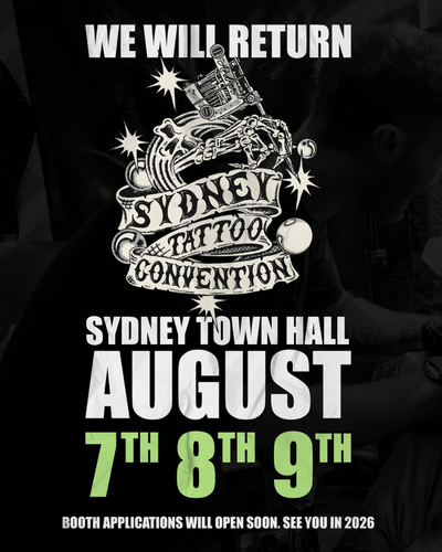 Sydney Tattoo Convention 2026 7 August 2026