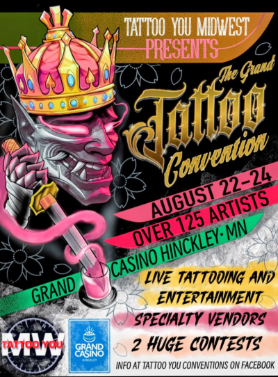 The Grand Tattoo Convention Hinckley 22 August 2025
