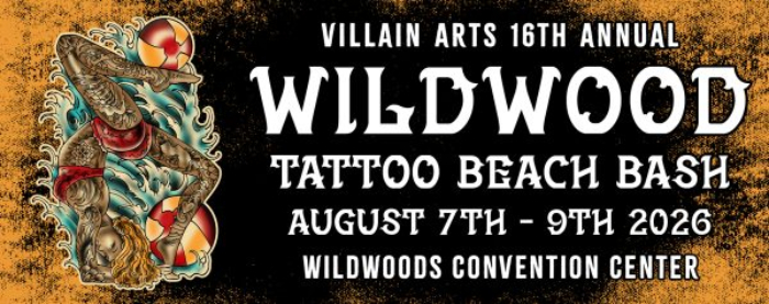 Wildwood Tattoo Beach Bash #16 9 August 2026