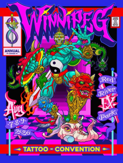 Winnipeg Tattoo Convention #8 7 August 2026