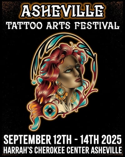 Asheville Tattoo Arts Festival #6 12 September 2025