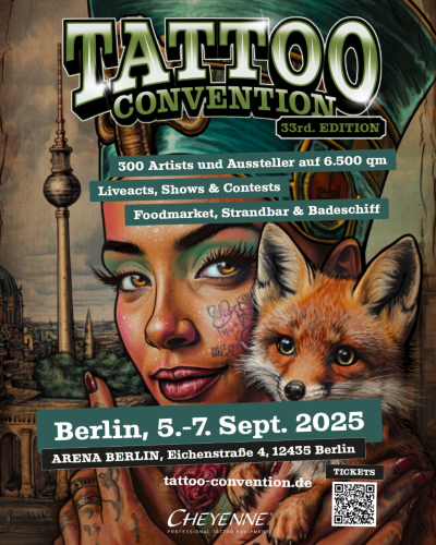 Berlin Tattoo Convention #33 5 September 2025