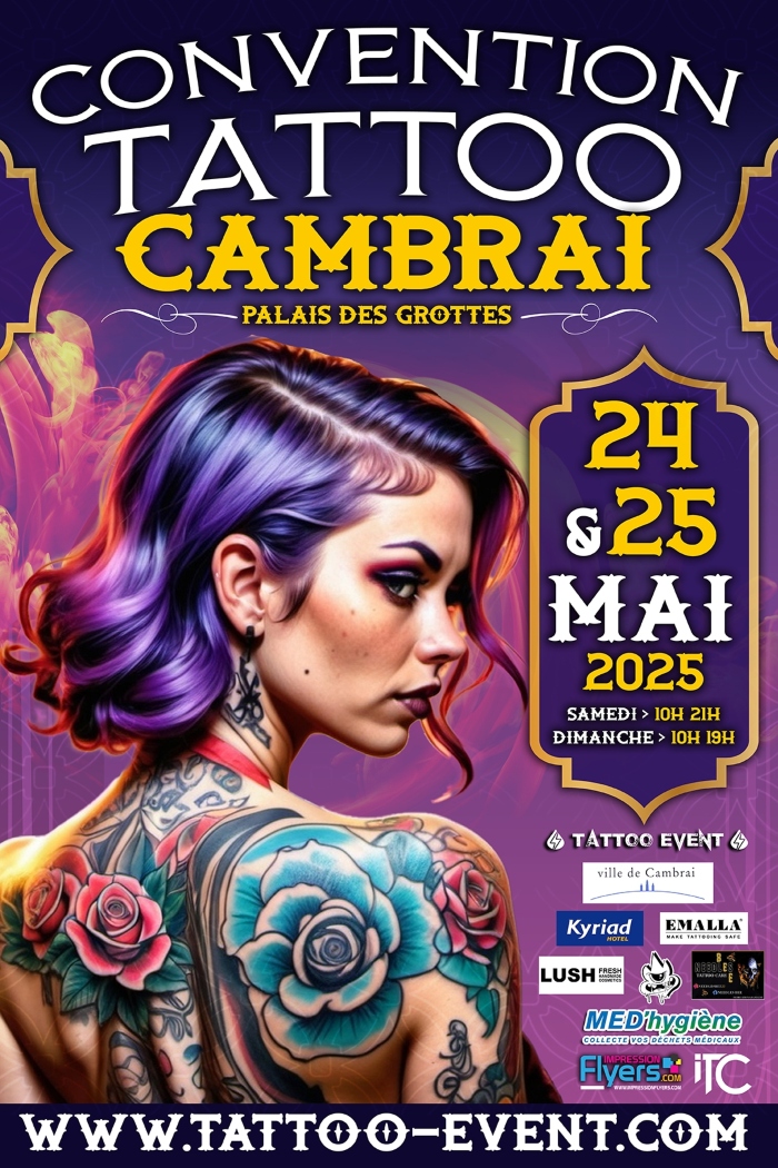 Cambrai Tattoo Convention 24 May 2025