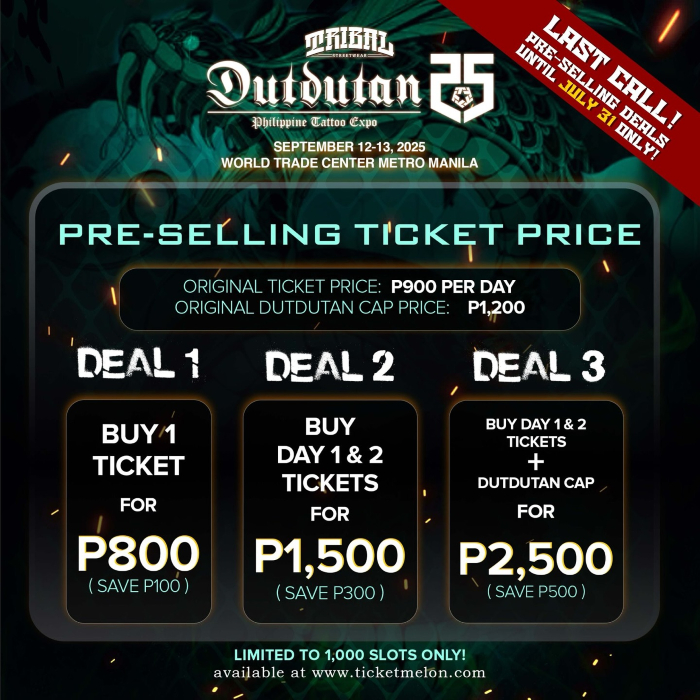 Dutdutan Tattoo Convention #25 12 September 2025
