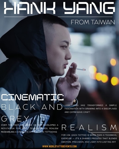 Hank Yang • Cinematic Black and Grey Realism from Taiwan