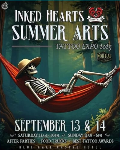 Inked Hearts Summer Art Tattoo Expo 14 September 2025