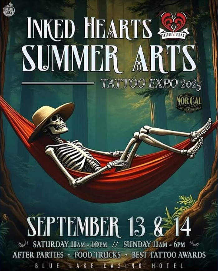 Inked Hearts Summer Art Tattoo Expo 14 September 2025
