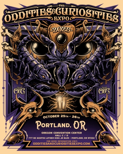 Oregon Oddities & Curiosities Expo 25 October 2025