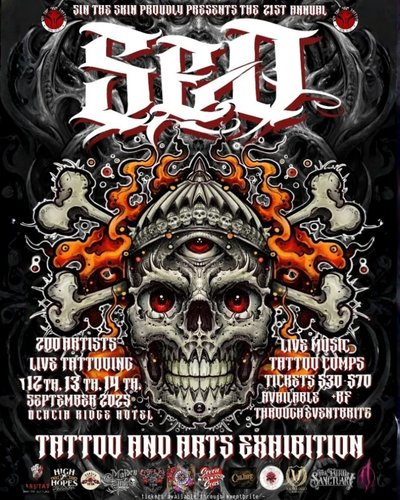 SE Queensland Tattoo Arts Exhibition 12 September 2025