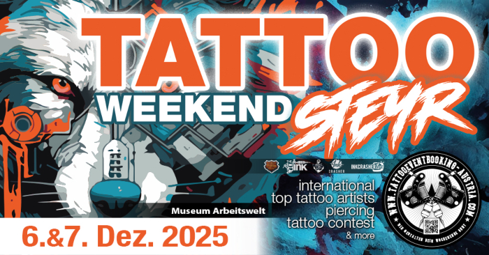 Steyr Tattoo Weekend 6 December 2025