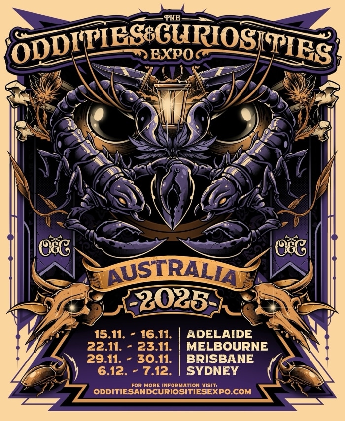 Australia Oddities & Curiosities Expo 15 November 2025