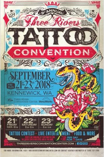 Three Rivers Tattoo Convention #15 26 September 2025