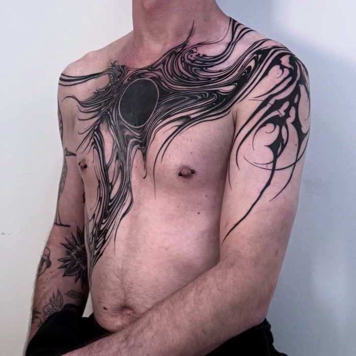 Vold • Abstract Blackwork Powered By Passion & Love 3 October 2025