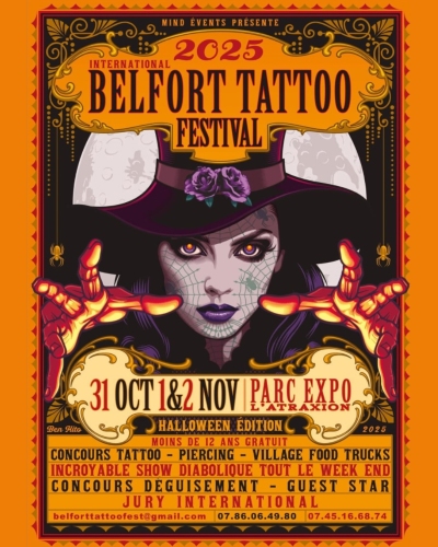 Belfort Tattoo Expo 31 October 2025