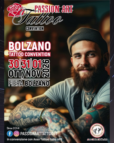 Bolzano Passion Art Tattoo Convention 2026 30 October 2026