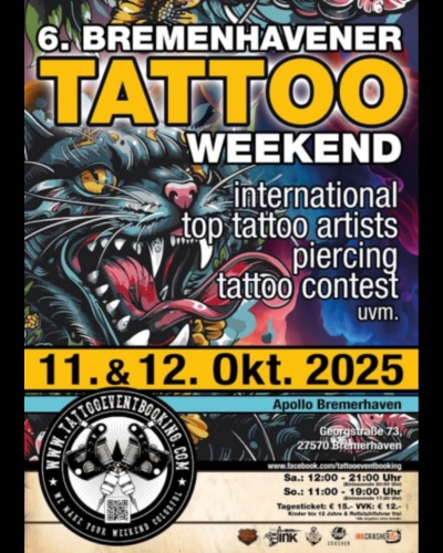 Bremenhavener Tattoo Weekend 11 October 2025